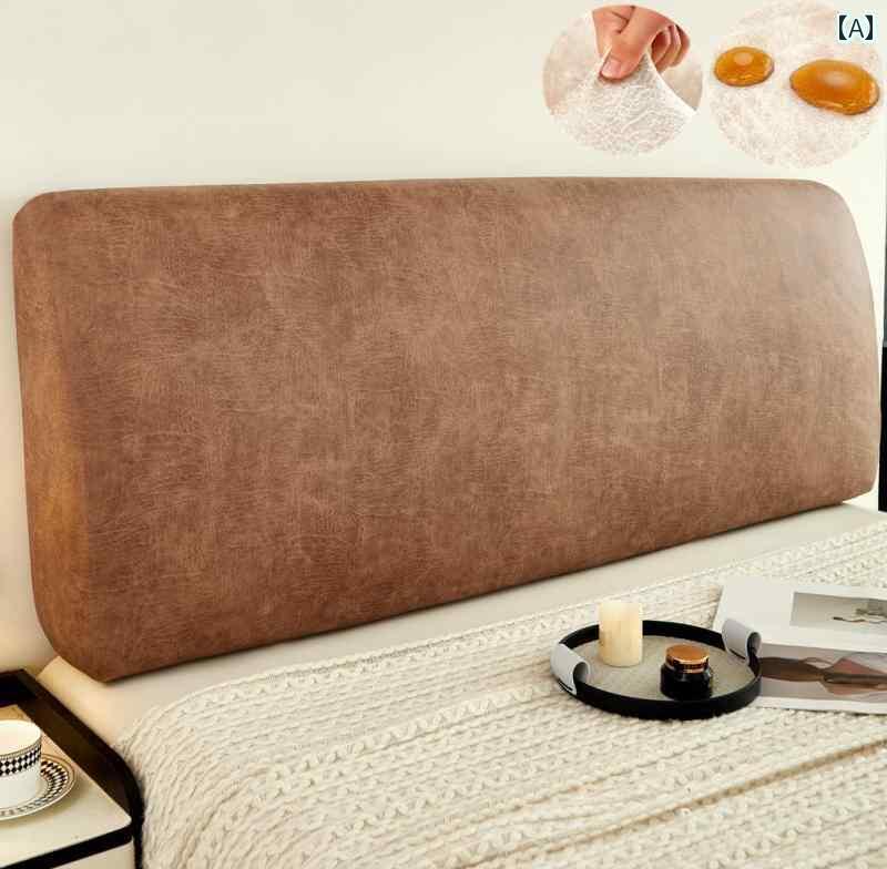 おしゃれ ベット ヘッド カバー 防水 レザー テクノロジー 布 ユニバーサル ベッド ヘッド カバー 2025..