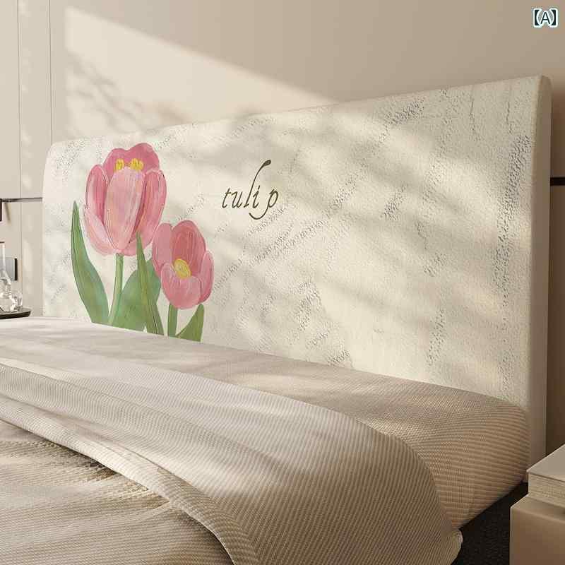 おしゃれ ベット ヘッド カバー 2024年 新 フル カバー ベッド ヘッド 弾性 防塵 ユニバーサル 醜い 背..