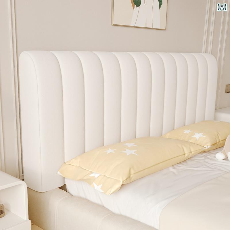 おしゃれ ベット ヘッド カバー 厚手 コットン 高級 ヘッド ボード カバー 木製 ベッド 背もたれ ソフ..