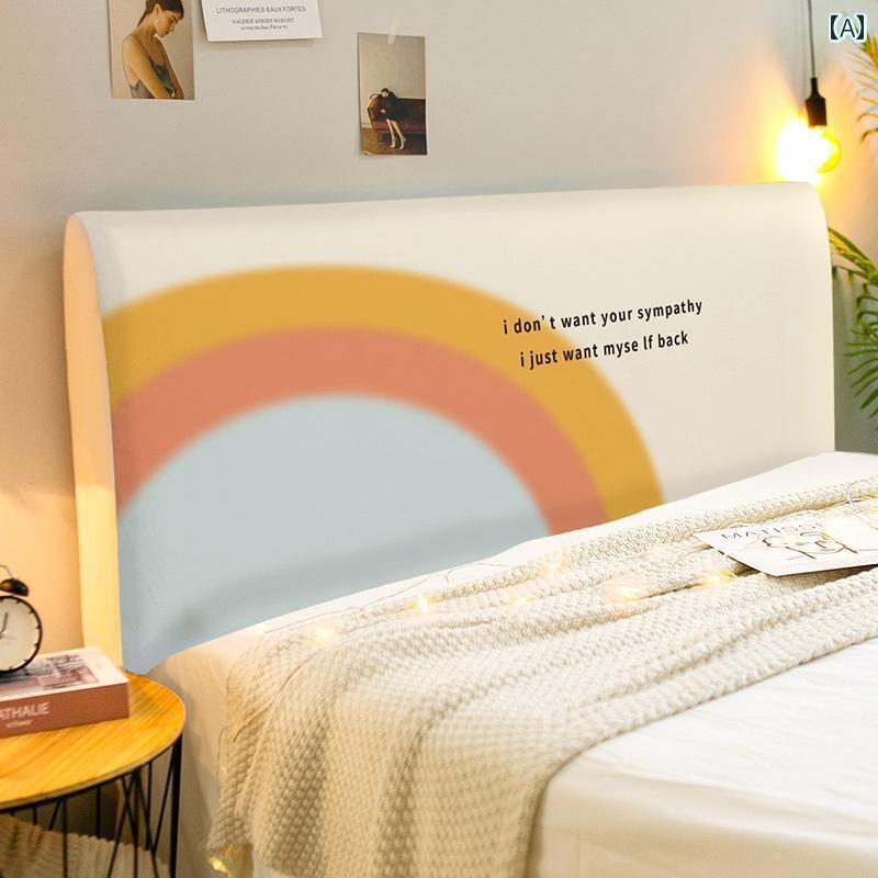 スタイル シンプル ファブリックベッド サイド カバー フル ベッド ユニバーサル ダストカバー 18 m 15..