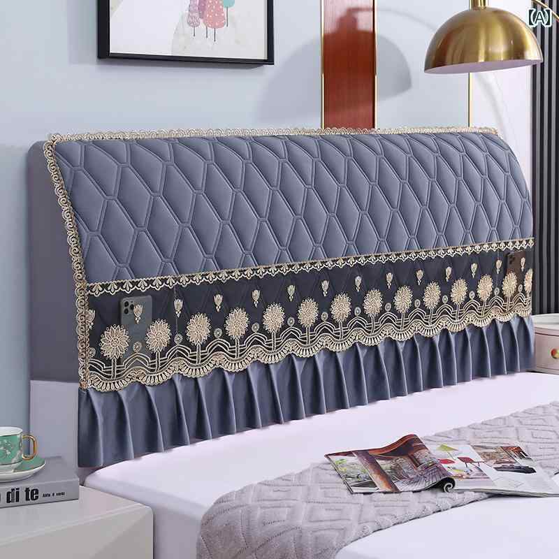 オールインクルーシブ ベッド サイド カバー 2024 シンプルで 寛大な 厚手 柔らかい 木製 ユニバーサル..