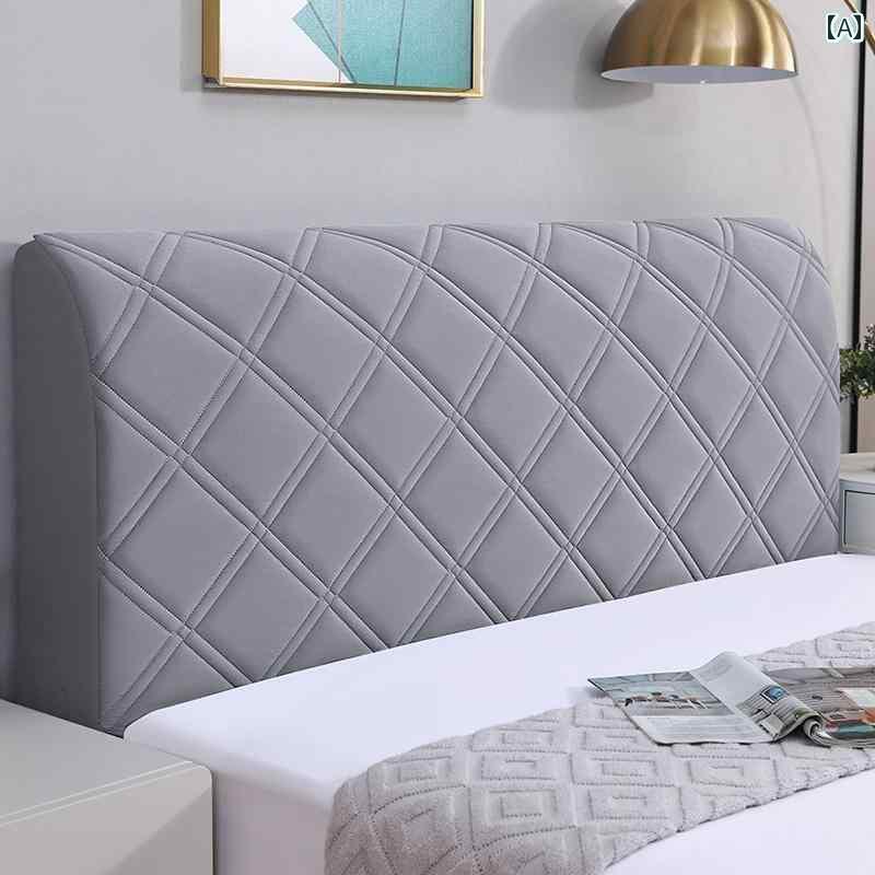 ユニバーサル 厚手 ベッド サイド カバー ソフト バッグ 背もたれ シンプル 防塵 保護 変換