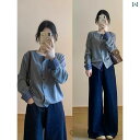 レディース トップス オシャレ シンプルで な スプライシング チェック 柄 シングルブレスト ニットカーディガン トップス。 レディース 秋冬 シック スリム...