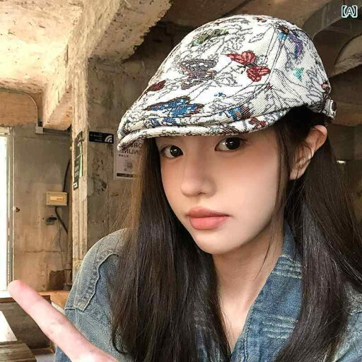 帽子 オシャレ レディース メンズ 春秋 女性向け アメリカン レトロ グラフィティ プログレッシブ ハット 大小 で 顔が 見える ベレー 帽 帽子 オシャレ レディース メンズ 春秋 女性向け アメリカン レトロ グラフィティ プログレッシブ ハット 大小 で 顔が 見える ベレー 帽
