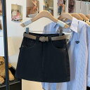 レディース スカート かわいい アメリカン レトロ デニムスカート 女性用 夏用 スリム セクシー ホット ガール タイトヒップ スカート パンツ ショート 丈...