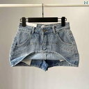 レディース スカート ショートパンツ 甘くて クールな ホット ガールの 魅惑的 短い コットン デニムスカート 女性と アメリカ ローウエスト へそ 出し フ...
