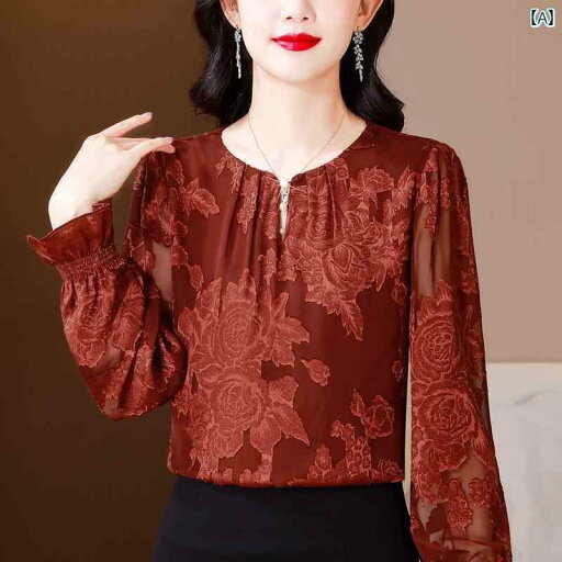 レディース トップス かわいい 杭 州 ビッグ レディース シルク 長袖 シャツ 女性 西洋風 2025 春秋 品質 小さい 桑 絹 トップ レディース トップス かわいい 杭 州 ビッグ レディース シルク 長袖 シャツ 女性 西洋風 2025 春秋 品質 小さい 桑 絹 トップ