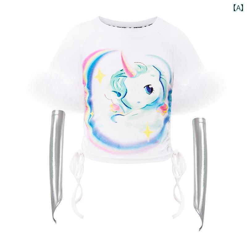 セットアップ キッズ おしゃれ ヒップ ホップ 子供用 ストリート ダンス 衣装 女性 グループ パフォー..