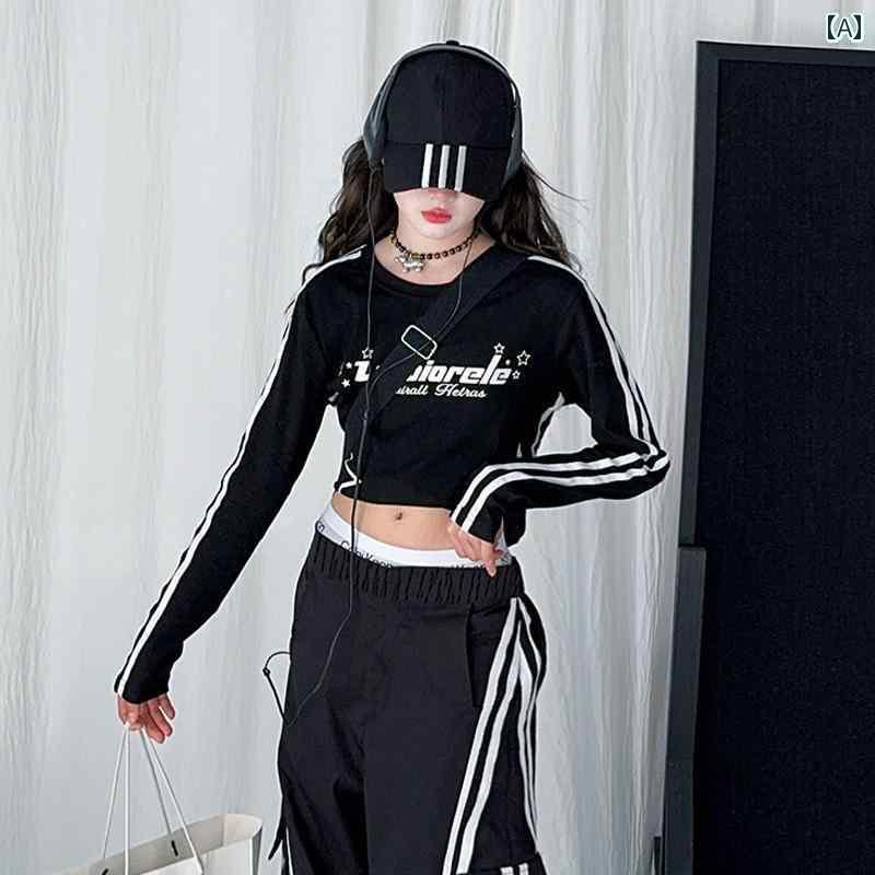 ダンス衣装 セットアップ ワイドパンツ ジャズ ダンス ガール スーツ キャットウォーク パフォーマンス..