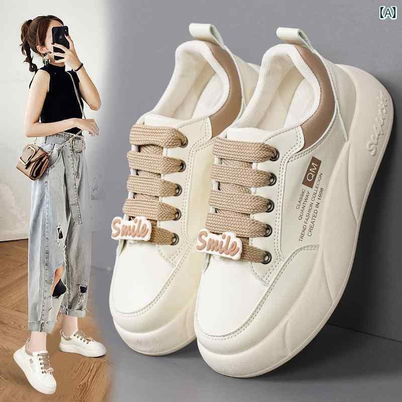 レディース スニーカー かわいい 赤 トンボ 革 レディースシューズ 2025年 ホット スタイル ファッショ..