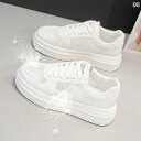 レディース スニーカー かわいい 夏の レディースシューズ 白い 靴 女性 2025年 ホット スタイル 通気性の ある 薄手 メッシュ シューズ スカート 付...