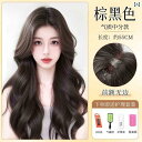 フルウィッグ かわいい ロング 女性用 ウィッグ ヘア ネットなし アップグレード 立体的な 手編み レースの ミドル パートの ビッグウェーブ フルウィッグ ...