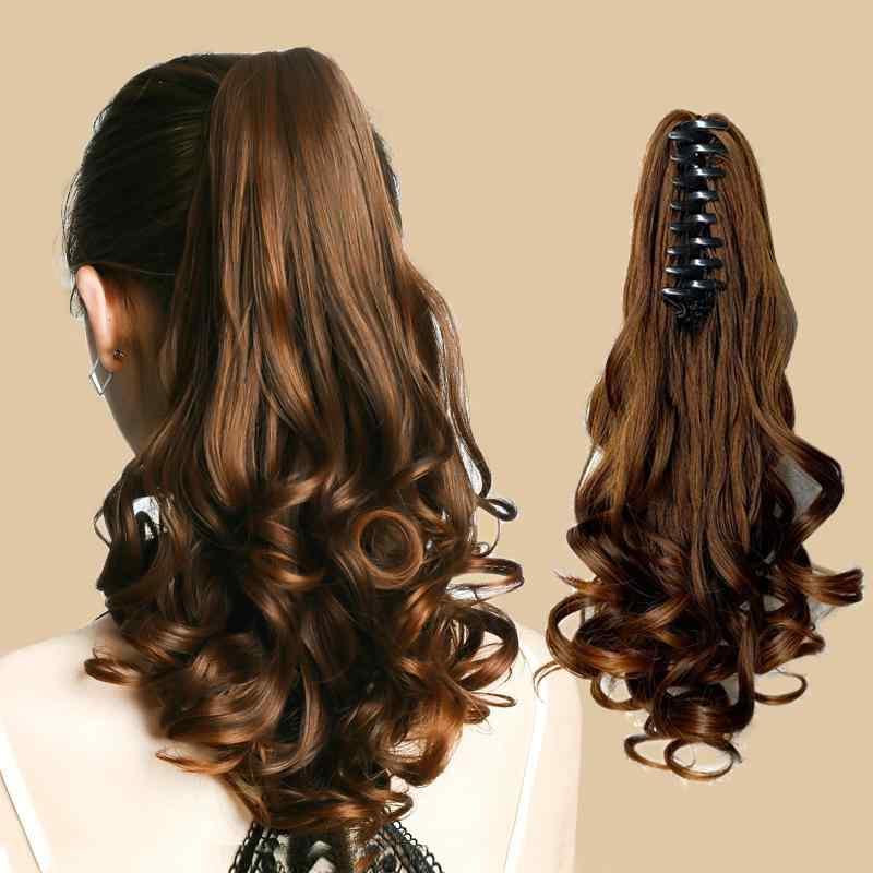 フルウィッグ かわいい ロング ウィッグ ポニーテール 女性用 ハイグリップ クリップ ストラップ ミデ..