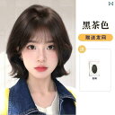 ウィッグ ロング レディース 女性用 ウィッグ フル ヘッド セット ウェンディ ショート ヘア目に 見えない 痕跡の ない 自然な シミュレーション ヘア ネ...