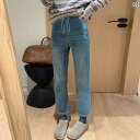 マタニティ ハイウエスト パンツ マタニティパンツ 春夏 アウター ストレート ジーンズ レディース 夏服 お腹を 締め付けない レギンス 2025 新春服