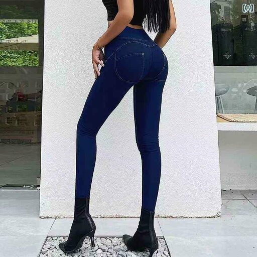 レディース スキニーパンツ パンツ ピーチ ヒップ ジーンズ レディース ハイウエスト タイト セクシー 伸縮性 スリミング リフティング ヨガ フィットネス パンツ ズボン レディース スキニーパンツ パンツ ピーチ ヒップ ジーンズ レディース ハイウエスト タイト セクシー 伸縮性 スリミング リフティング ヨガ フィットネス パンツ ズボン