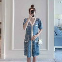 マタニティワンピース マタニティウエア マタニティ服 妊婦 夏服 ネット スーツ 2025 夏 大きいサイズ おしゃれ ワンピース ミディアム ロング スカート