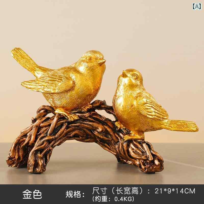 インテリア小物 置物 装飾 ハッピー アイブロウ ズラブ バード オーナメント ホーム ポーチ リビング ..