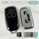 スマートキーケース TPU スマートキーカバー キーケース キーレスカバー 敬老の日 納車記念 傷防止 汚れ防止 保護カバー アクセサリー かわいい オシャレ タフト TAFT 【受注生産】 クリスマス スマピタくん