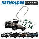 ランド クルーザー LAND CRUISER デフォルメ ナンバープレート キーホルダー 名入れ オーダーメイド オリジナル アクキー 愛車 スマートキー 鍵 ...
