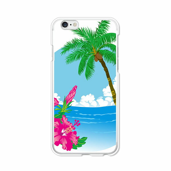iPhone6s ケース/カバー　4.7インチ 　【送料無料】【ハワイアン（ワンポイント）】アイフォン6S　 Apple カバー・ケース