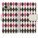 【期間限定50%OFF】 携帯ケース 手帳型スマホケース softbank AQUOS R2 compact 803SH ケース手帳型 aquos r2 compact 803sh カバー 手帳 手帳型 スマホケース スマホカバー 【アーガイルデザイン】