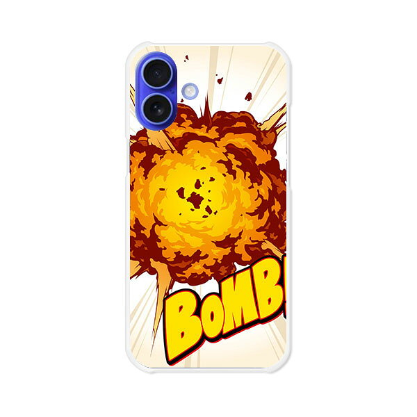 iPhone16 Plus apple docomo au softbank カバー ケース クリアハードケース スマホケース 【送料無料】【Bomb】アイフォン16プラス スマホケース スマホ ケース スマートフォンカバー 携帯ケース