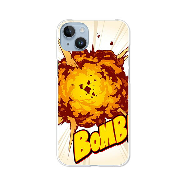 【送料無料】iPhone14Plus アイフォーン14プラス クリアハードケース TPU ソフトケース カバー スマホケース【Bomb】 iphone14plus スマートフォンカバー　携帯ケース