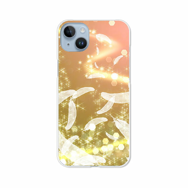 【送料無料】iPhone14Plus アイフォーン14プラス クリアハードケース TPU ソフトケース カバー スマホケース【天使の羽】 iphone14plus スマートフォンカバー　携帯ケース