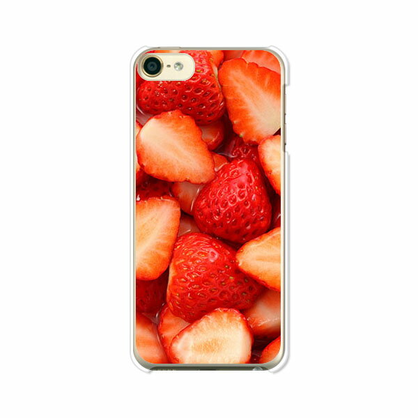 apple iPod touch6 クリアハードケース/カバー 　【送料無料】【Strawberry】アイポッドタッチ 第6世代 スマートフォンカバー・ケース