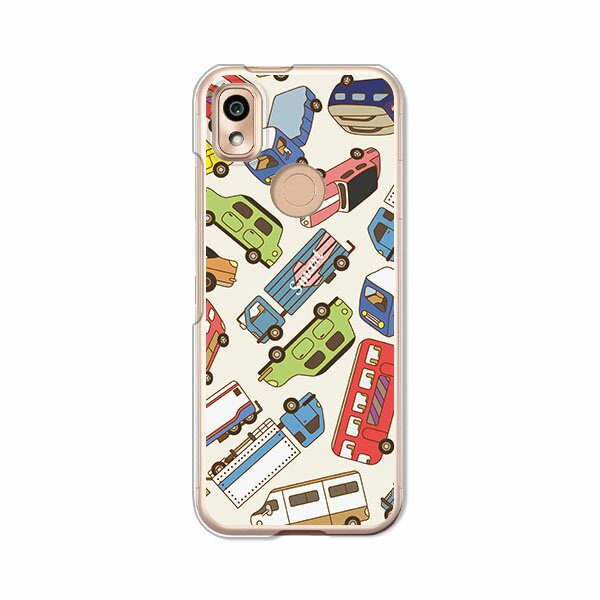 【送料無料】京セラ ky51bスマホ カバー あんしんスマホ KY-51B 安心スマホ クリアハードケース TPU ソフトケース カバー スマホケース【ミニカーズ】 ky51b スマートフォンカバー　携帯ケース