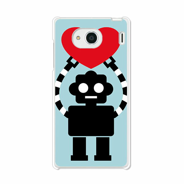 DIGNO V クリアハードケース/カバー 　【送料無料】【I愛Robot】ディグノ ブイ スマートフォンカバー・ケース