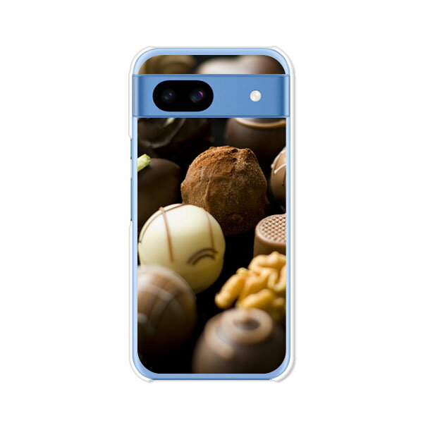 【送料無料】Google Pixel 8a グーグルピクセル8a docomo au softbank クリアハードケース TPU ソフトケース カバー スマホケース【チョコレートアソート】 google pixel 8A スマートフォンカバー