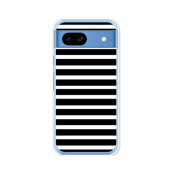 Mobile Phone - 【送料無料】Google Pixel 8a グーグルピクセル8a docomo au softbank クリアハードケース TPU ソフトケース カバー スマホケース【ブラックボーダー】 google pixel 8A スマートフォンカバー