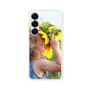 【送料無料】Galaxy S25 SC-51F SCG31 SM-S931Z SM-S931Q クリアハードケース TPU ソフトケース カバー スマホケース【ひまわり】 スマートフォンカバー 携帯ケース