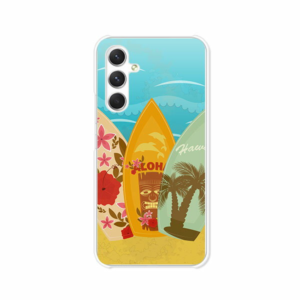 【送料無料】Galaxy A54 5G SC-53D SCG21 ギャラクシー a54 sc53d クリアハードケース TPU ソフトケース カバー スマホケース【サーフボード2】 galaxy a54 5g sc-53d スマートフォンカバー 携帯ケース