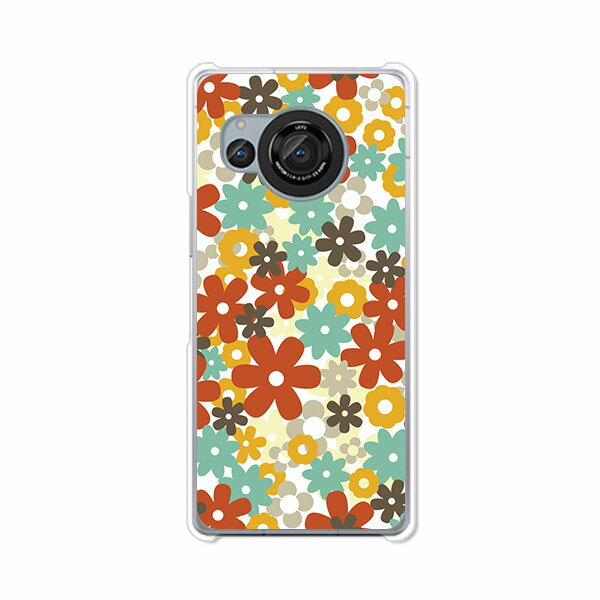【スーパーDEAL 20%ポイントバック 11/27 09:59迄】AQUOS R8 SH-52D クリアハードケース TPU ソフトケース カバー スマホケース【フラワーFLASH】 docomo アクオス r8 sh52d スマートフォンカバー 携帯ケース
