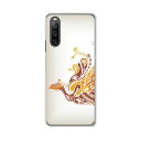 【送料無料】Xperia 10 IV SO-52C/SOG07 docomo au クリアハードケース TPU ソフトケース カバー スマホケース【火の鳥】 so52c sog07 スマートフォンカバー 携帯ケース