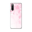 【送料無料】Xperia 10 IV SO-52C/SOG07 docomo au クリアハードケース TPU ソフトケース カバー スマホケース【桜咲く】 so52c sog07 スマートフォンカバー 携帯ケース