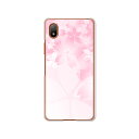 【送料無料】Xperia Ace III SO-53C/SOG08 docomo au クリアハードケース TPU ソフトケース カバー スマホケース【桜咲く】 so53c sog08 スマートフォンカバー 携帯ケース