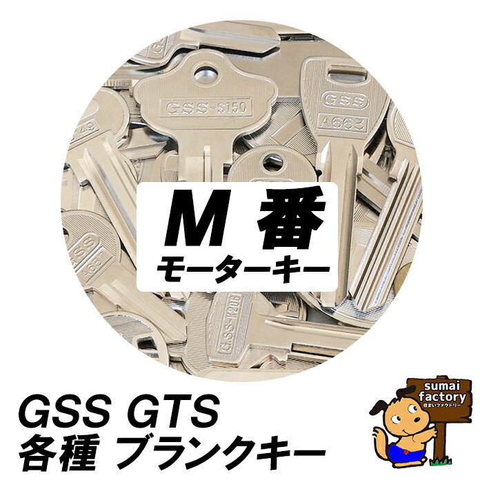 後藤製作所　ブランクキー　M版　GSS GTS