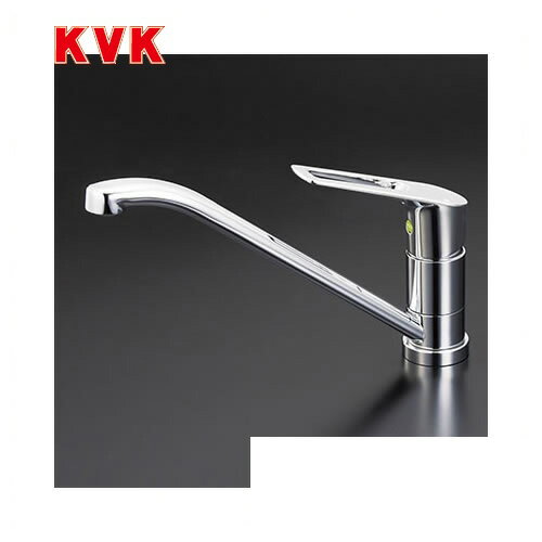 乐天商城 - [KM5211TEC]KVK キッチン水栓 流し台用シングルレバー式混合栓 ワンホールタイプ コインスロット eレバー 【送料無料】 おしゃれ