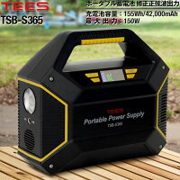 [TSB-S365] TEES ポータブル電源 ポータブル電源 蓄電池 42000mAh　/　155Wh TEES 軽量・コンパクト 【送料無料】