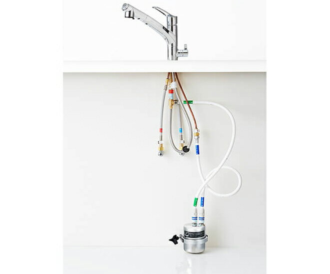 [X-1BE-KA1402] シーガルフォー 浄水器 兼用水栓 ハンドシャワータイプ アンダーシ...