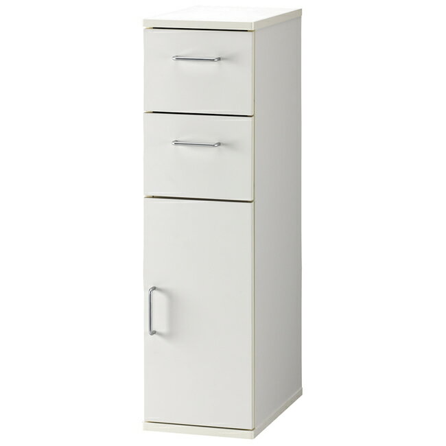 キッチンチェスト9025 幅25cm ホワイト 白 白色 送料無料 シンプル かわいい おしゃれ