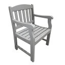 【訳ありアウトレット品 50%OFF】 天然木製チェア 幅60 グレー木製 ウッド 屋外 室内 60cm モダン ガーデン おしゃれ かわいい 雨 椅子 チェア...