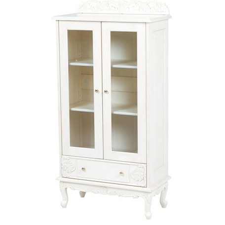 ガラスキャビネット キャビネット 引き出し ひきだし 送料無料 シンプル かわいい おしゃれ