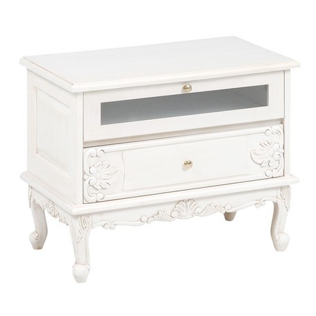 リビングボード ホワイト TVボード 白 テレビボード 白色 テレビラック TVラック AVラック ローラック ..