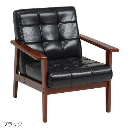 【SOFA】 ソファー シャーク1P ブラック ホワイト 1Pソファー 黒色 一人掛けソファ 黒 一人掛けソファ..