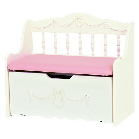 ベンチチェスト RH-1850WH ホワイト ベンチ 白 長椅子 白色 送料無料